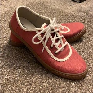 Like New Red Tom’s Sneakers